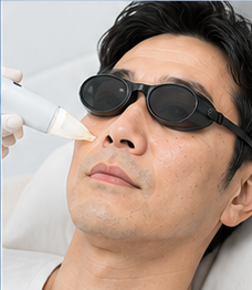 レーザー治療のイメージ